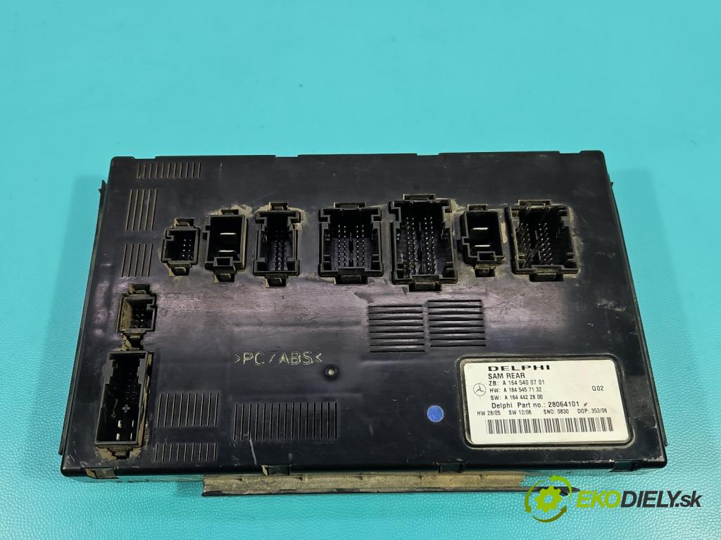 Mercedes ML W164 2005-2011 3.0 CDI V6 224 hp automatic 165 kW 2987 cm3 5- řídící jednotka A1645400701