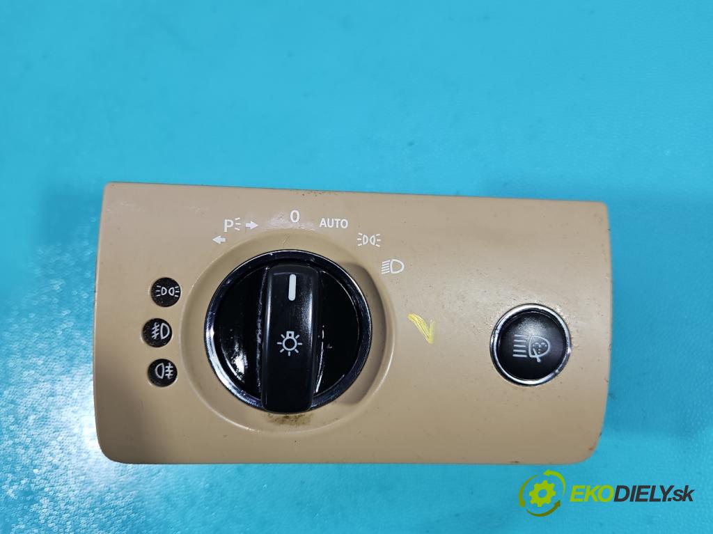 Mercedes ML W164 2005-2011 3.0 CDI V6 224hp automatic 165 kW 2987 cm3 5- prepínač světla: na doska: A1645450304