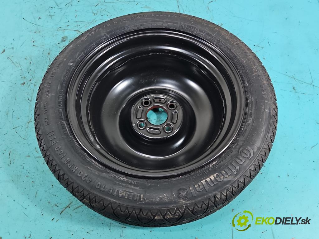 Suzuki Swift Mk7 2010-2017 1.2 16V 94 HP manual 69 kW 1242 cm3 5- koleso rezervne 15"