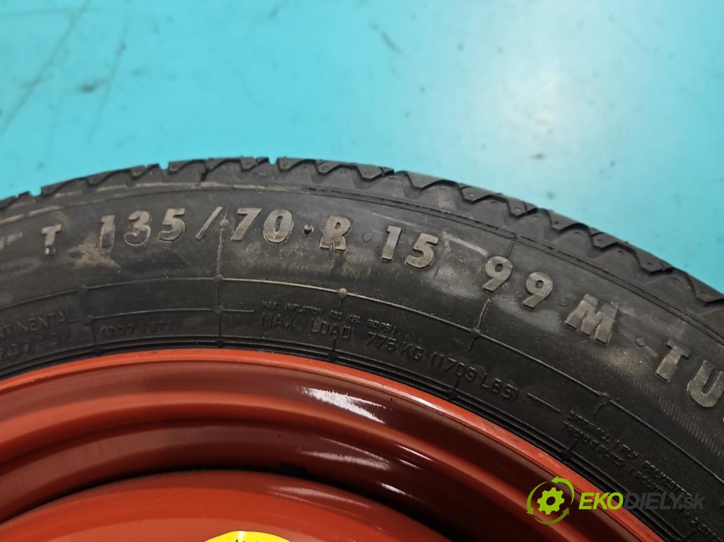 Suzuki Swift Mk7 2010-2017 1.2 16V 94 HP manual 69 kW 1242 cm3 5- koleso rezervne 15"