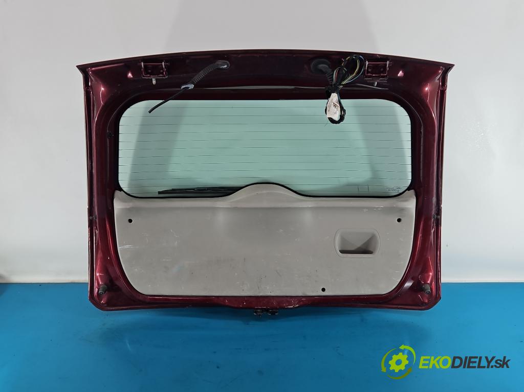 Ford Fiesta Mk6 2002-2008 1.3 8V 69KM manual 51 kW 1299 cm3 5- zadna kufor  (Kapota zadná (kufor))