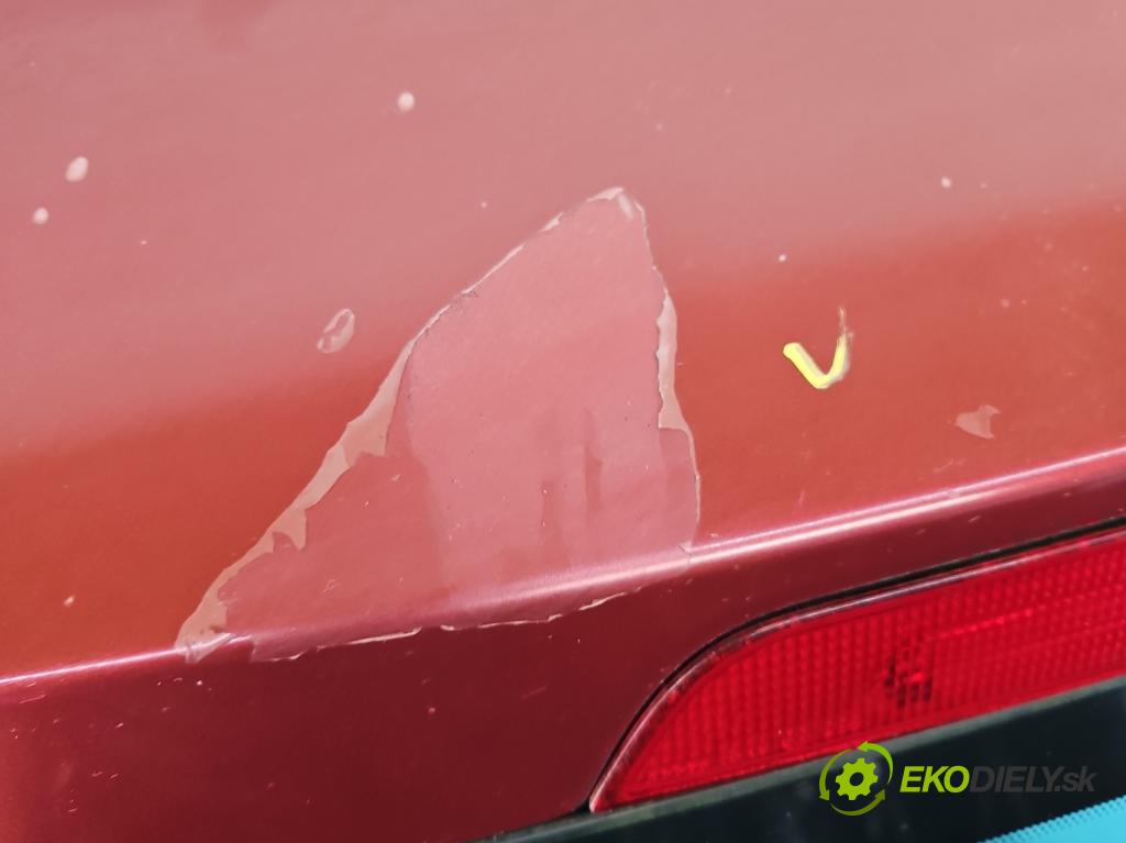 Ford Fiesta Mk6 2002-2008 1.3 8V 69KM manual 51 kW 1299 cm3 5- zadna kufor  (Kapota zadná (kufor))