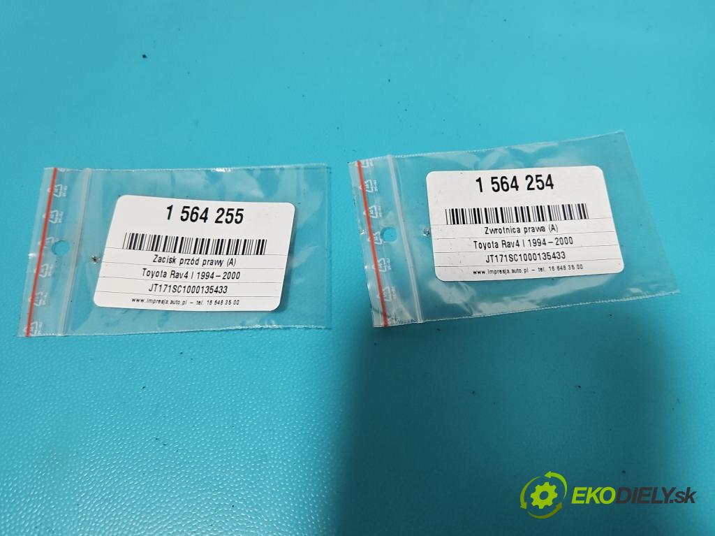 Toyota Rav4 I 1994-2000 2.0 16V 129 HP manual 95 kW 1998 cm3 3- náboj pravé  (Náboj kolesa)