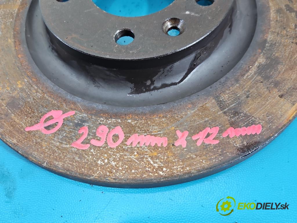 Citroen C5 II 2008-2017 2.0 hdi 136 HP manual 100 kW 1997 cm3 4- Štíty: brzdové zadné