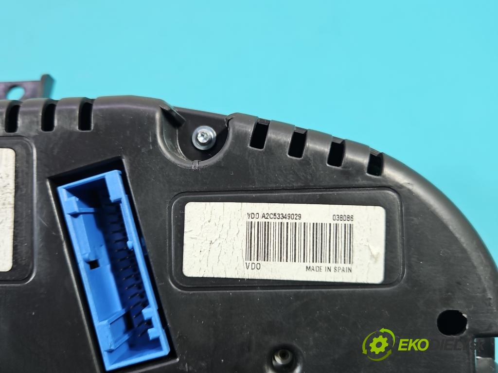 Seat Ibiza IV 6J 2008-2017 1.2 12V 69KM manual 51 kW 1198 cm3 3- Přístrojová deska 6J0920801 (Přístrojová deska)