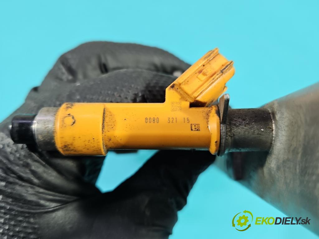 Suzuki Swift Mk7 2010-2017 1.2 16V 94 hp manual 69 kW 1242 cm3 5- vstřikovač  (Vstřikovač paliva)