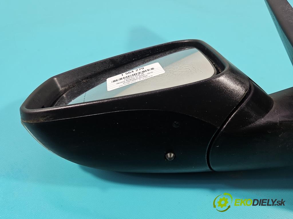 Renault Megane III 2008-2016 1.9 dci 131 hp manual 96 kW 1870 cm3 5- zpětné zrcátko levé  (Klika dveří ostatní)