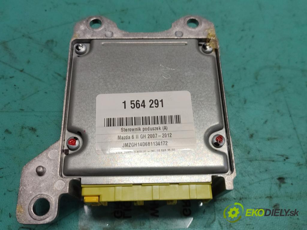 Mazda 6 II GH 2007-2012 2.0 citd 140 HP manual 103 kW 1998 cm3 5- riadiaca jednotka vankúše: GS1D-57K30