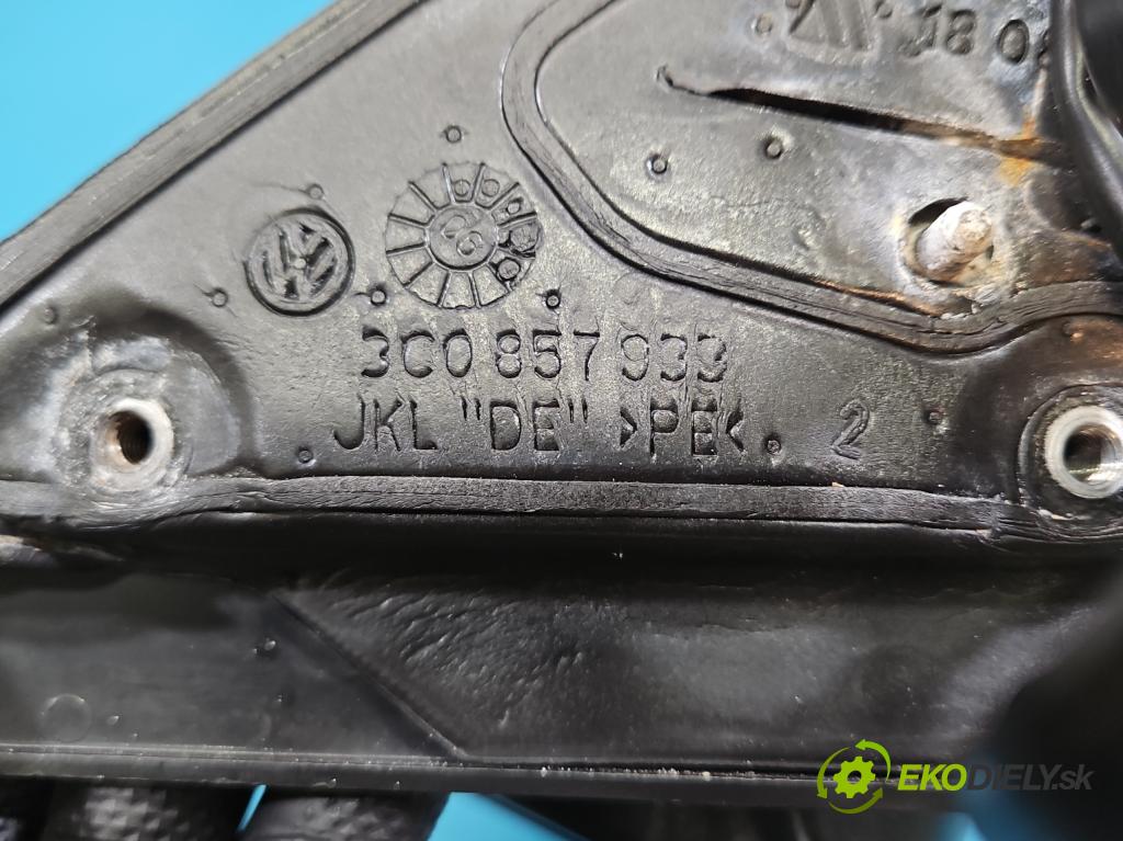 Vw Passat B6 2005-2010 2.0 tdi 140 HP manual 103 kW 1968 cm3 5- zrkadlo ľavé 3C0857933 (Kľučka dverí ostatné)