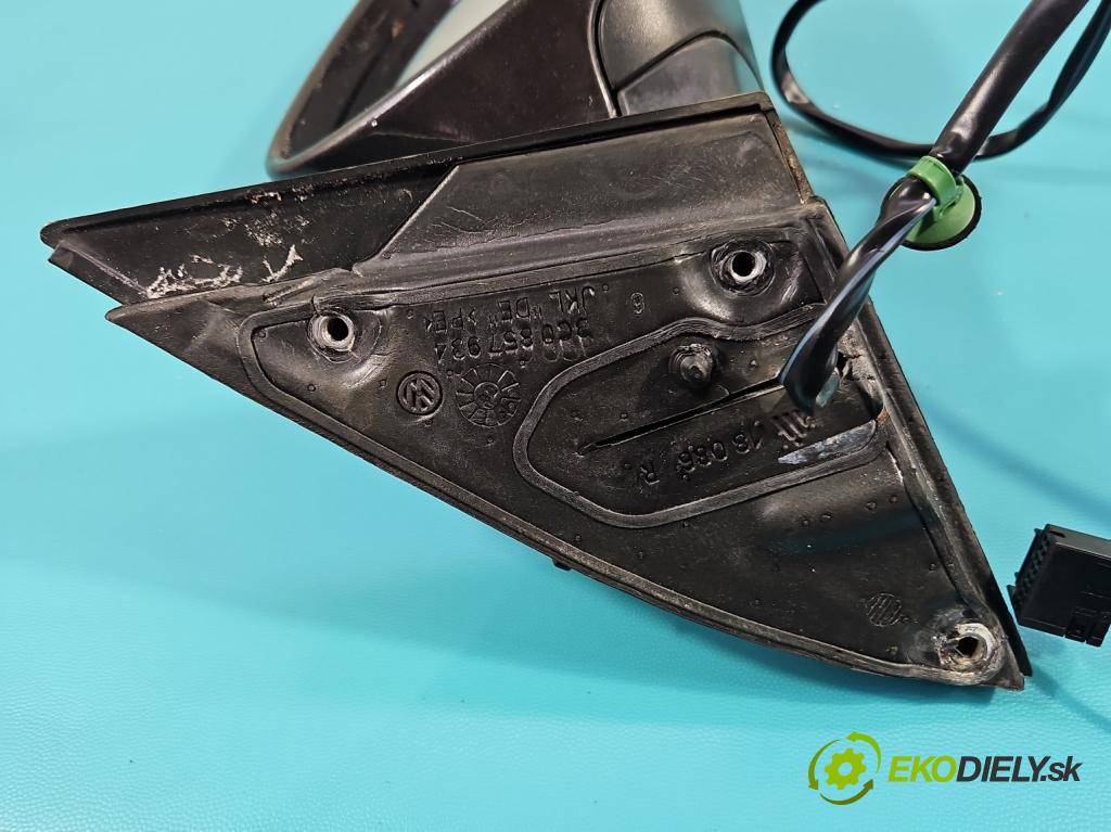 Vw Passat B6 2005-2010 2.0 tdi 140 HP manual 103 kW 1968 cm3 5- zrkadlo pravé  (Kľučka dverí ostatné)