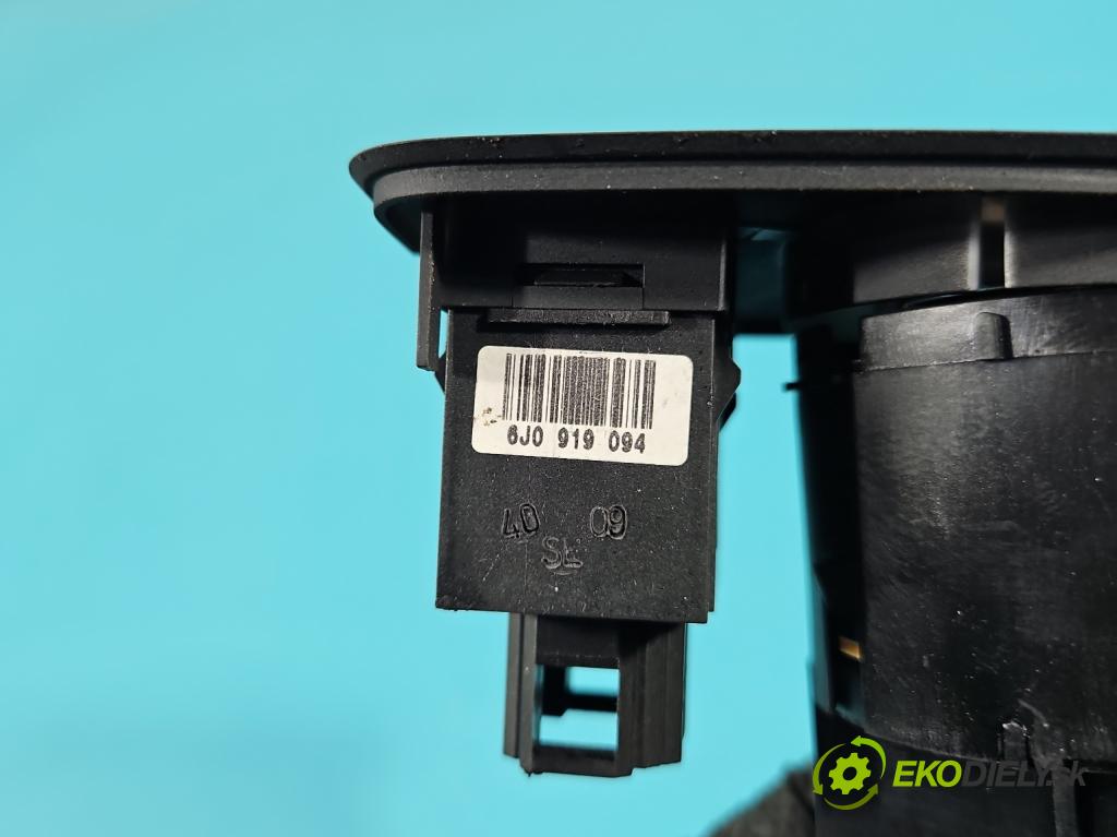 Seat Ibiza IV 6J 2008-2017 1.2 12V 69KM manual 51 kW 1198 cm3 3- prepínač světla: na doska: 6J1941531J