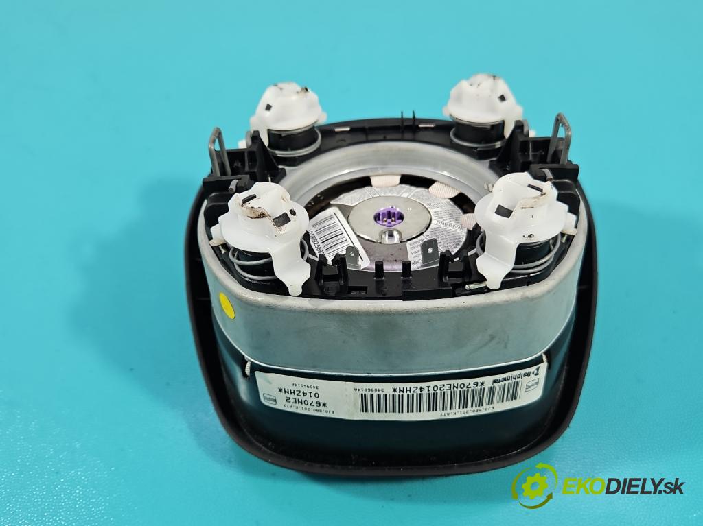 Seat Ibiza IV 6J 2008-2017 1.2 12V 69KM manual 51 kW 1198 cm3 3- Polštář: vzduch: Řidič: 6J0880201K (Airbag)