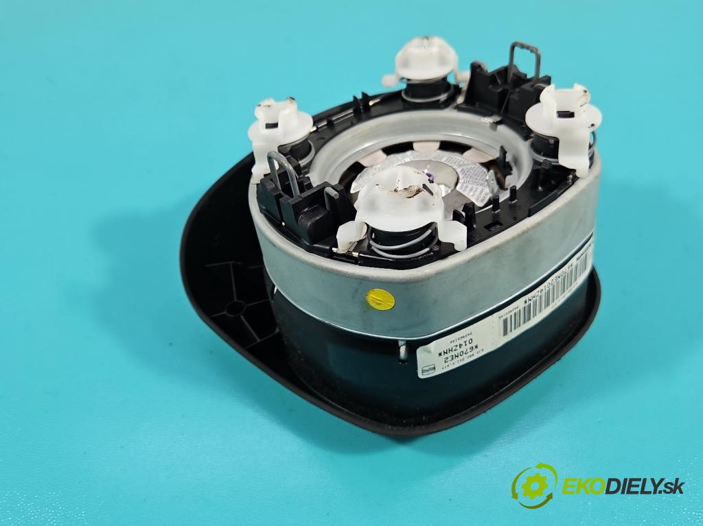 Seat Ibiza IV 6J 2008-2017 1.2 12V 69KM manual 51 kW 1198 cm3 3- Polštář: vzduch: Řidič: 6J0880201K (Airbag)