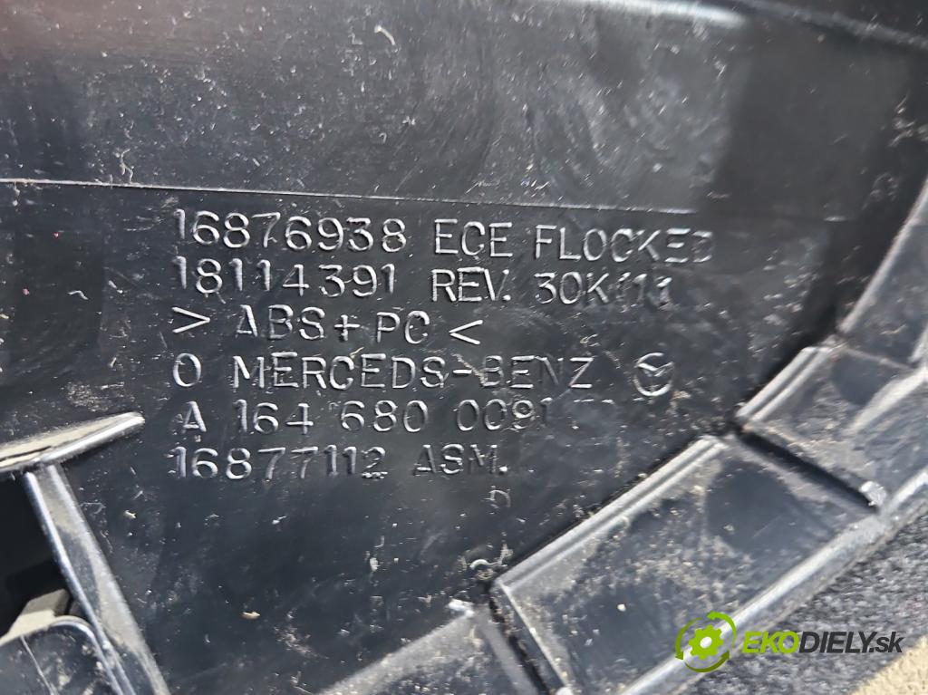 Mercedes ML W164 2005-2011 3.0 CDI V6 224hp automatic 165 kW 2987 cm3 5- kastlík 16876938