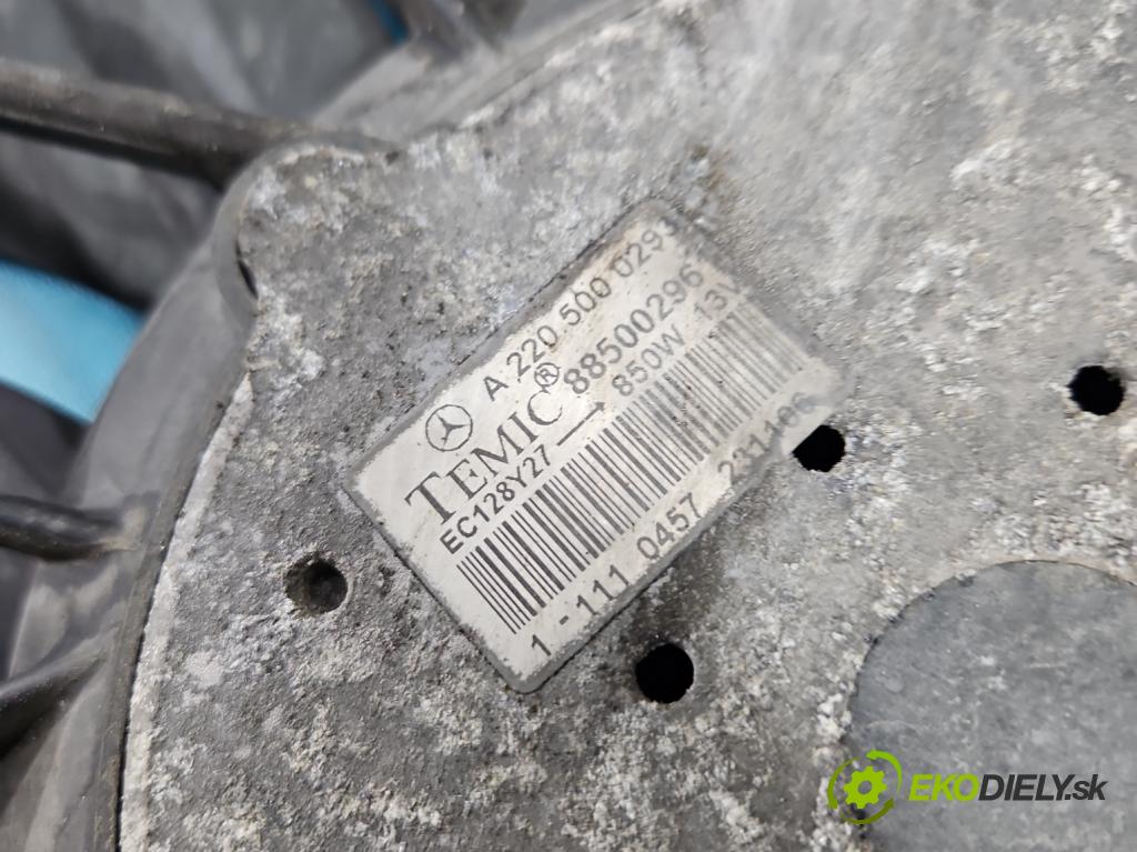 Mercedes ML W164 2005-2011 3.0 CDI V6 224hp automatic 165 kW 2987 cm3 5- Ventilátor chladiča A1645000093