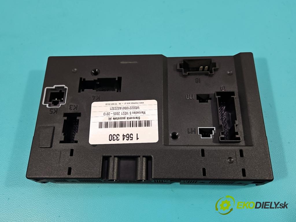 Mercedes S W221 2005-2013 3.5 V6 272 HP automatic 200 kW 3498 cm3 4- riadiaca jednotka ostatné A2215454932