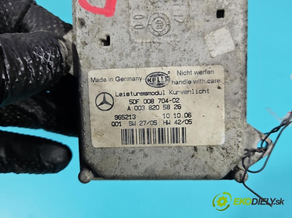 Mercedes ML W164 2005-2011 3.0 CDI V6 224 hp automatic 165 kW 2987 cm3 5- měnič xenon 5DF008704-02 (Řídící jednotka xenonu)
