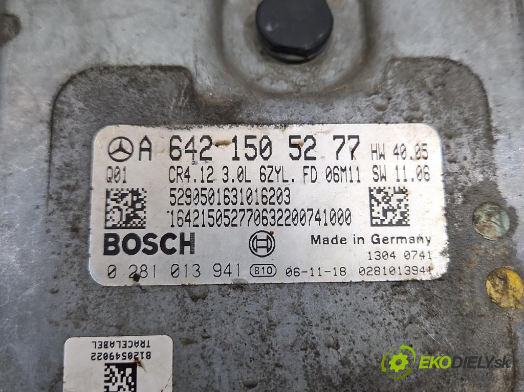 Mercedes ML W164 2005-2011 3.0 CDI V6 224hp automatic 165 kW 2987 cm3 5- riadiaca jednotka motora A6421505277