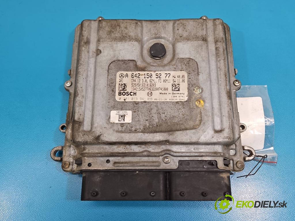 Mercedes ML W164 2005-2011 3.0 CDI V6 224hp automatic 165 kW 2987 cm3 5- riadiaca jednotka motora A6421505277