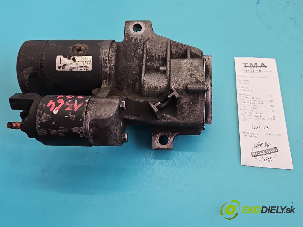 Vw Sharan I 1995-2010 1.9 tdi 116 hp automatic 85 kW 1896 cm3 5- startér:  (Startér)