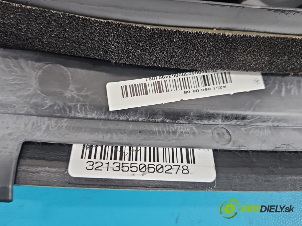 Mercedes ML W164 2005-2011 3.0 CDI V6 224hp automatic 165 kW 2987 cm3 5- kokpit,pristrojová doska rozdeľovacia A2518600805