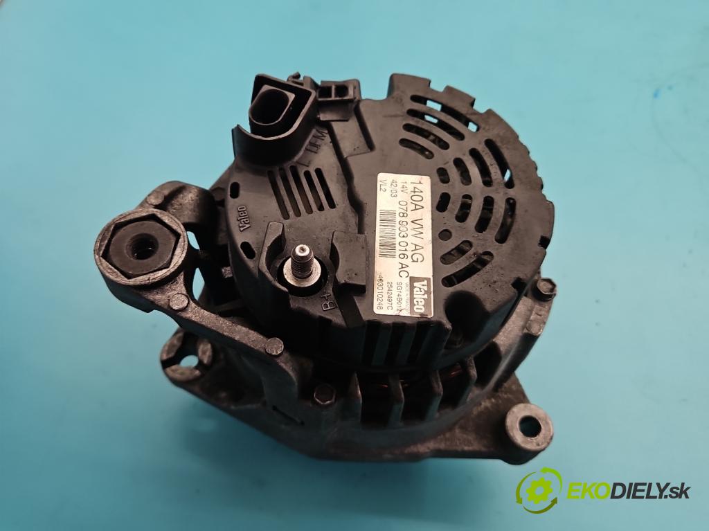 Audi A6 C5 1997-2004 2.5 tdi 179KM automatic 132 kW 2496 cm3 5- Alternator 078903016AC (Alternátor)