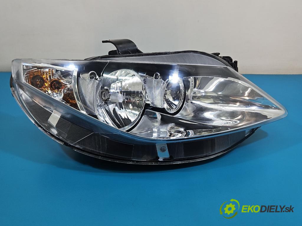 Seat Ibiza IV 6J 2008-2017 1.2 12V 69KM manual 51 kW 1198 cm3 3- světlo pravý 6J1941006D (Pravé přední světlo)