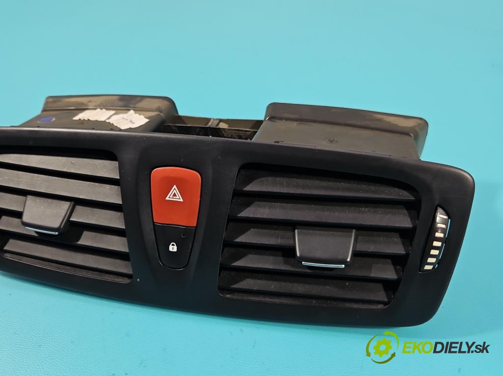 Renault Megane III 2008-2016 1.9 dci 131 HP manual 96 kW 1870 cm3 5- Mřížka: kúrenia stredová  (Mriežka kúrenia (fukár))