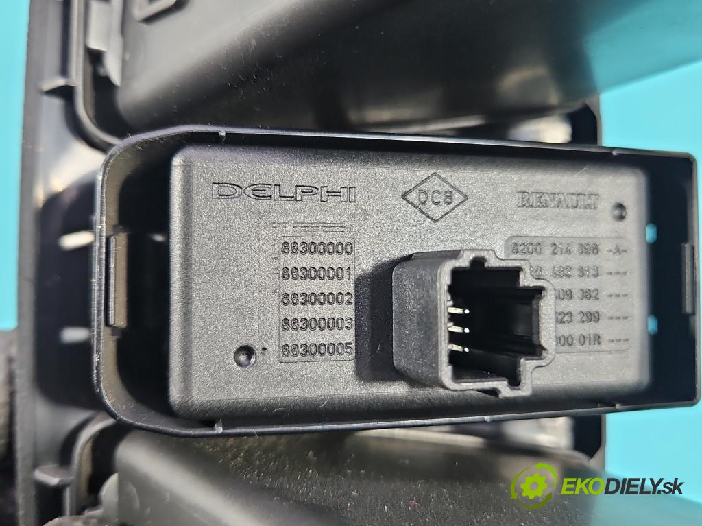 Renault Megane III 2008-2016 1.9 dci 131 HP manual 96 kW 1870 cm3 5- Mřížka: kúrenia stredová  (Mriežka kúrenia (fukár))