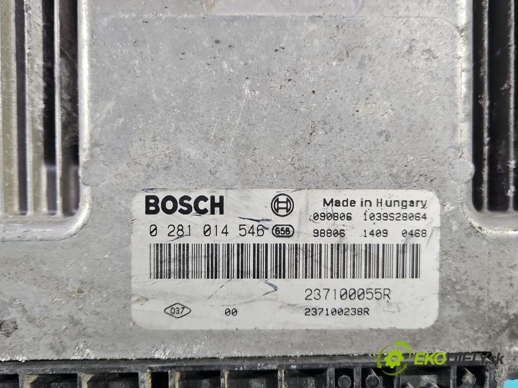 Renault Megane III 2008-2016 1.9 dci 131 HP manual 96 kW 1870 cm3 5- riadiaca jednotka motora 0281014546