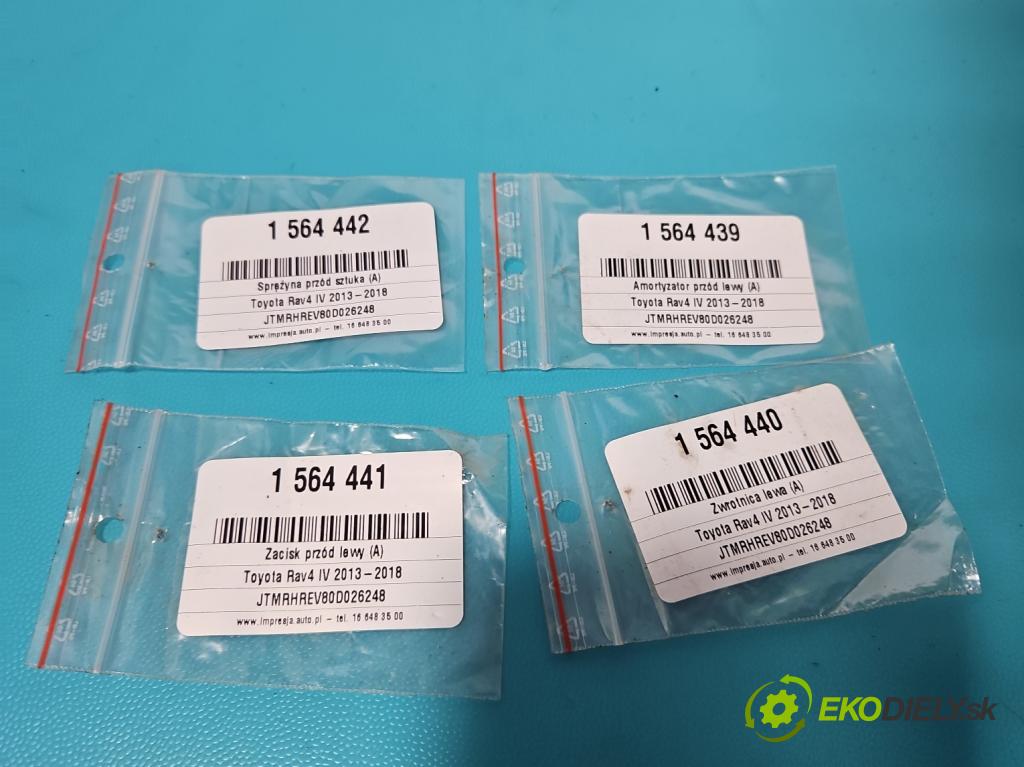 Toyota Rav4 IV 2013-2018 2.0 D4D 124hp manual 91 kW 1998 cm3 5- brzdič predné ľavý  (Kľučka dverí ostatné)