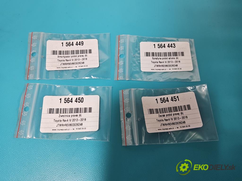 Toyota Rav4 IV 2013-2018 2.0 D4D 124hp manual 91 kW 1998 cm3 5- tlmič predné pravý  (Kľučka dverí ostatné)