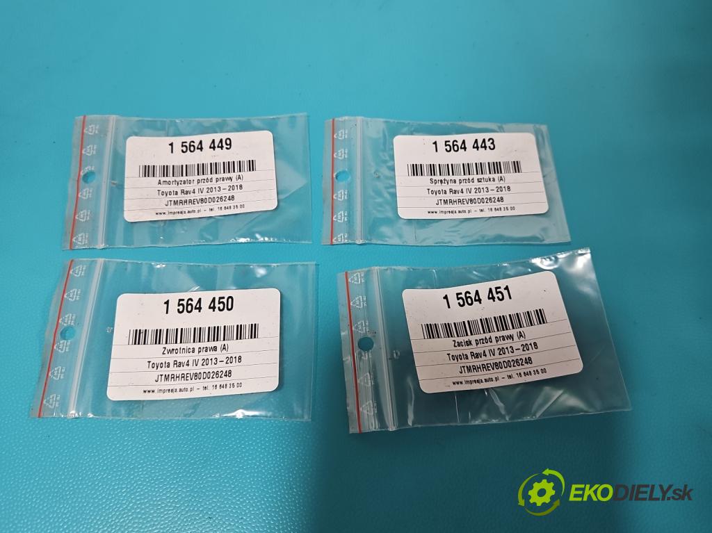 Toyota Rav4 IV 2013-2018 2.0 D4D 124hp manual 91 kW 1998 cm3 5- brzdič predné pravý  (Kľučka dverí ostatné)