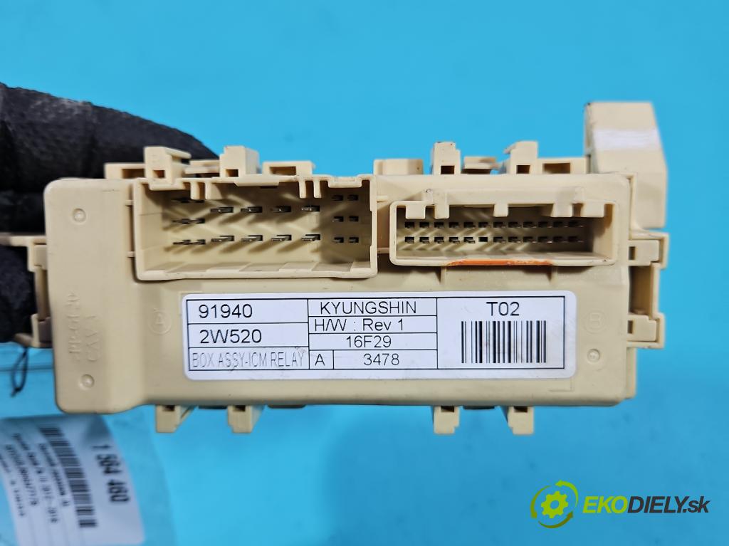 Hyundai Santa Fe III 2012–2018 2.4 GDI 190 HP automatic 140 kW 2359 cm3 5- riadiaca jednotka ostatné 91940-2W520