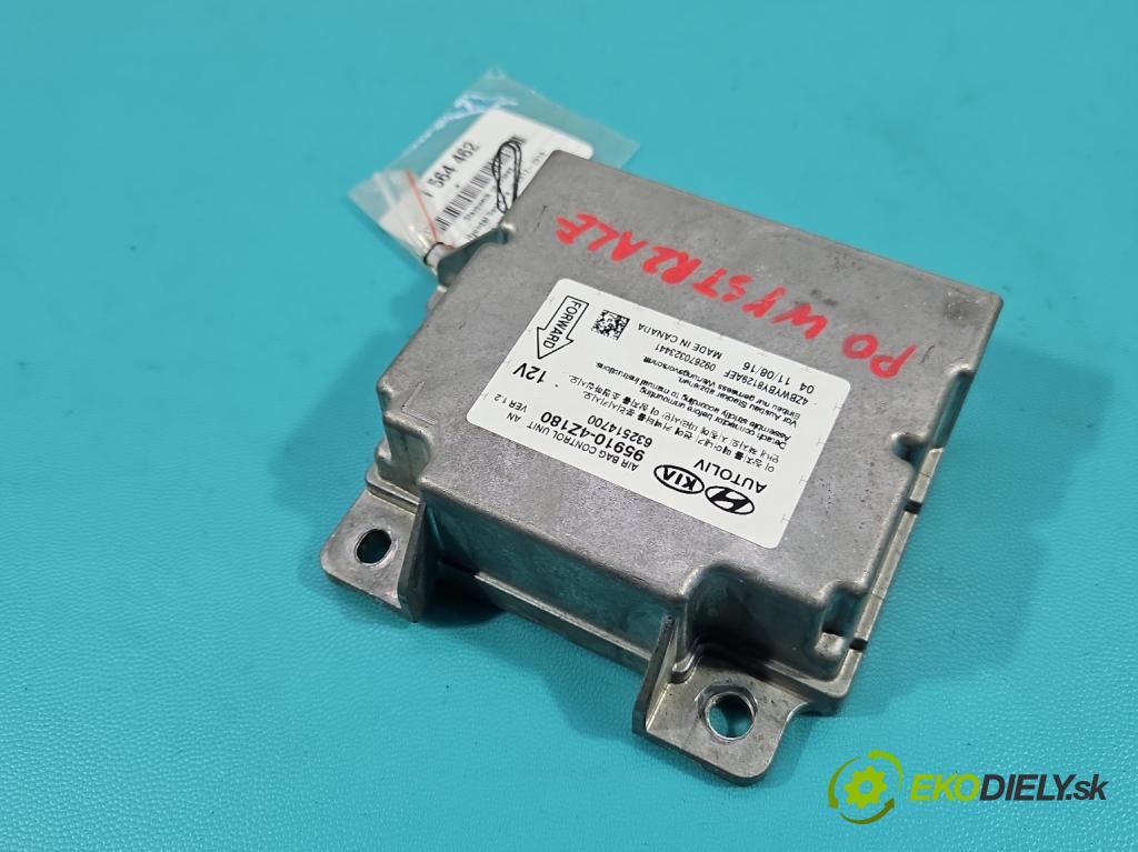 Hyundai Santa Fe III 2012–2018 2.4 GDI 190 HP automatic 140 kW 2359 cm3 5- riadiaca jednotka vankúše: 95910-4Z180