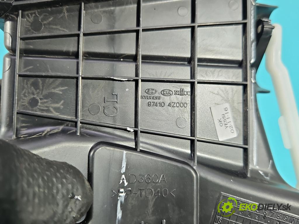 Hyundai Santa Fe III 2012–2018 2.4 GDI 190 HP automatic 140 kW 2359 cm3 5- Mřížka: kúrenia stredová 97410-4Z000 (Mriežka kúrenia (fukár))