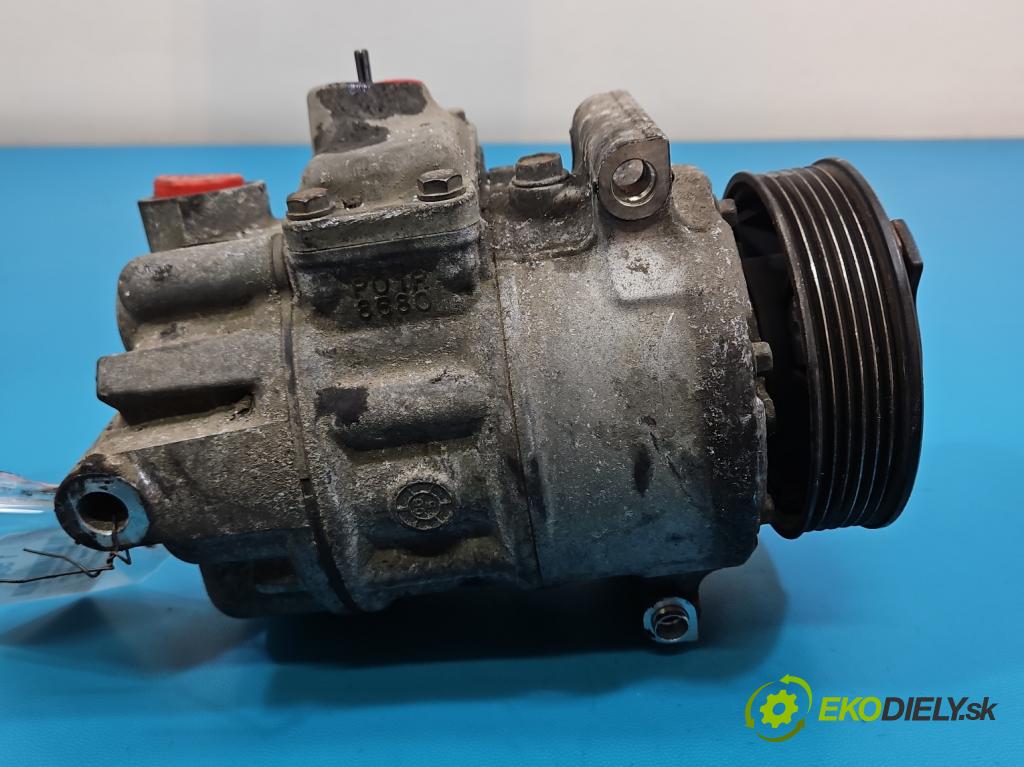 Vw Passat B6 2005-2010 2.0 tdi 140 HP manual 103 kW 1968 cm3 5- Kompresor: klimatizácie 1K0820803S (Kompresor klimatizácie)