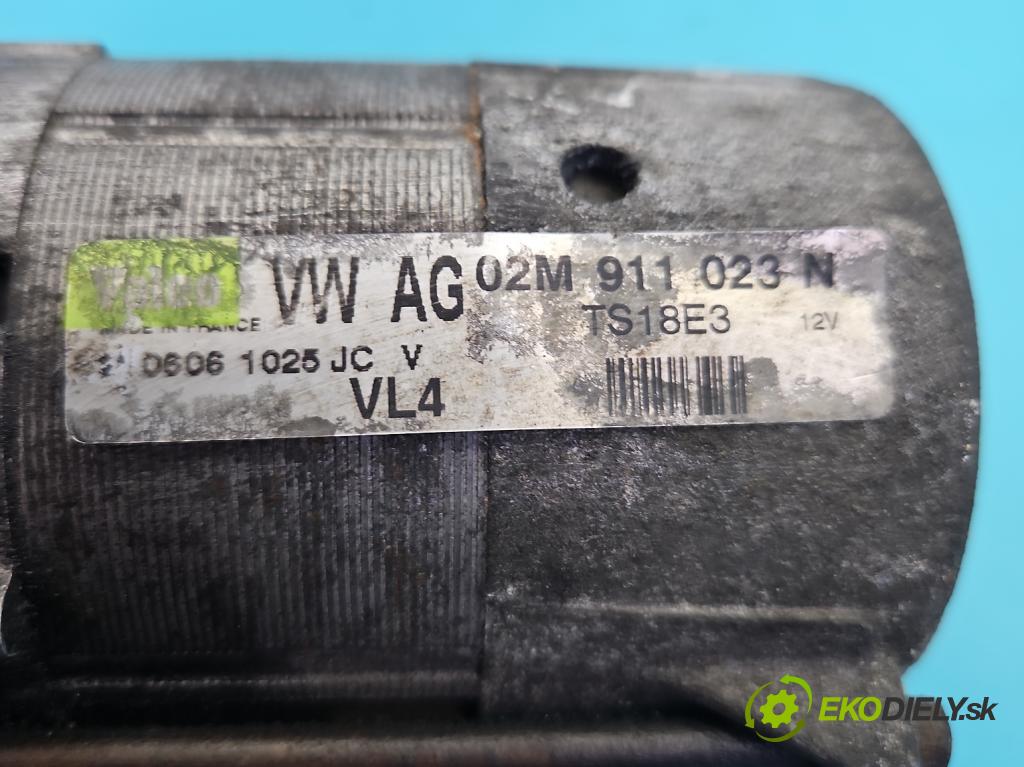 Vw Passat B6 2005-2010 2.0 tdi 140 HP manual 103 kW 1968 cm3 5- štartér TS18E3 (Štartér)