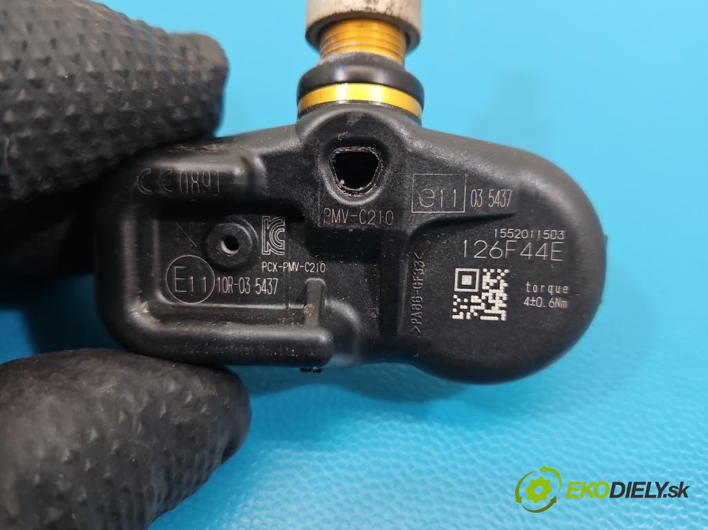 Toyota Rav4 IV 2013-2018 2.0 D4D 124 hp manual 91 kW 1998 cm3 5- snímač tlaku pneumatika E1110R-035437 (Snímač tlaku v pneumatice)