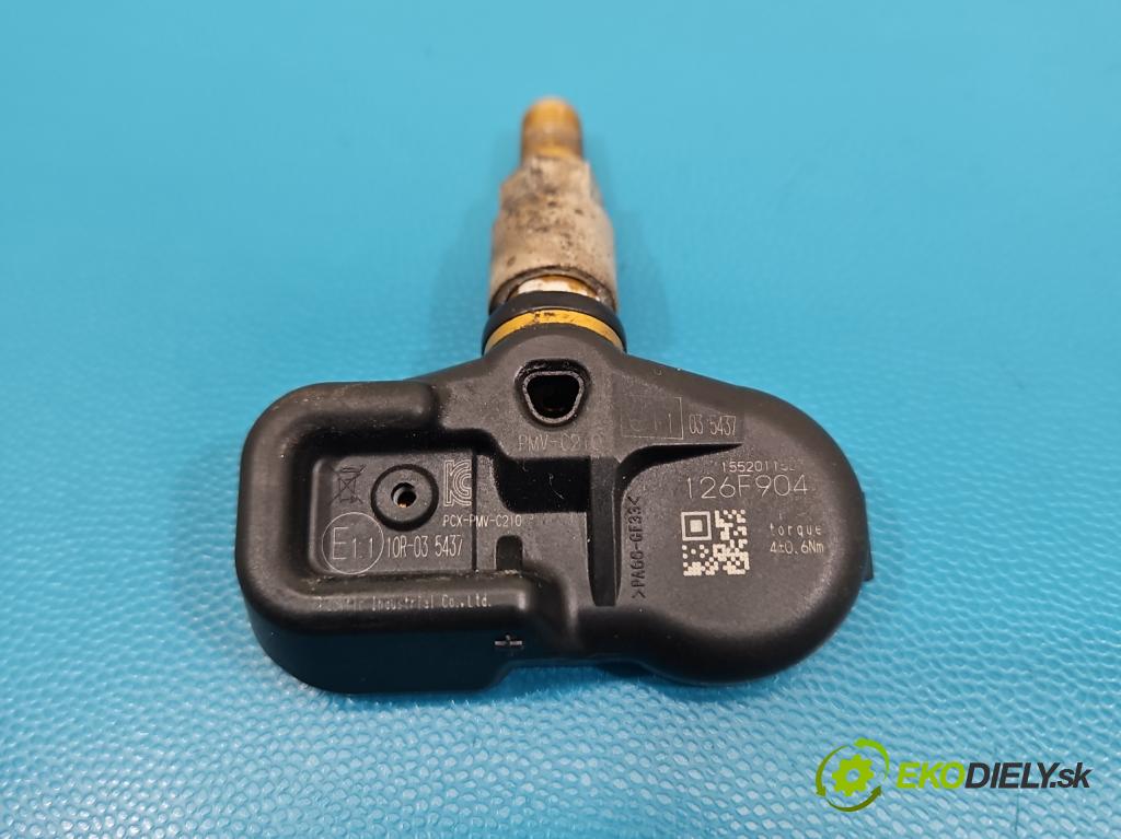 Toyota Rav4 IV 2013-2018 2.0 D4D 124 hp manual 91 kW 1998 cm3 5- snímač tlaku pneumatika E1110R-035437 (Snímač tlaku v pneumatice)
