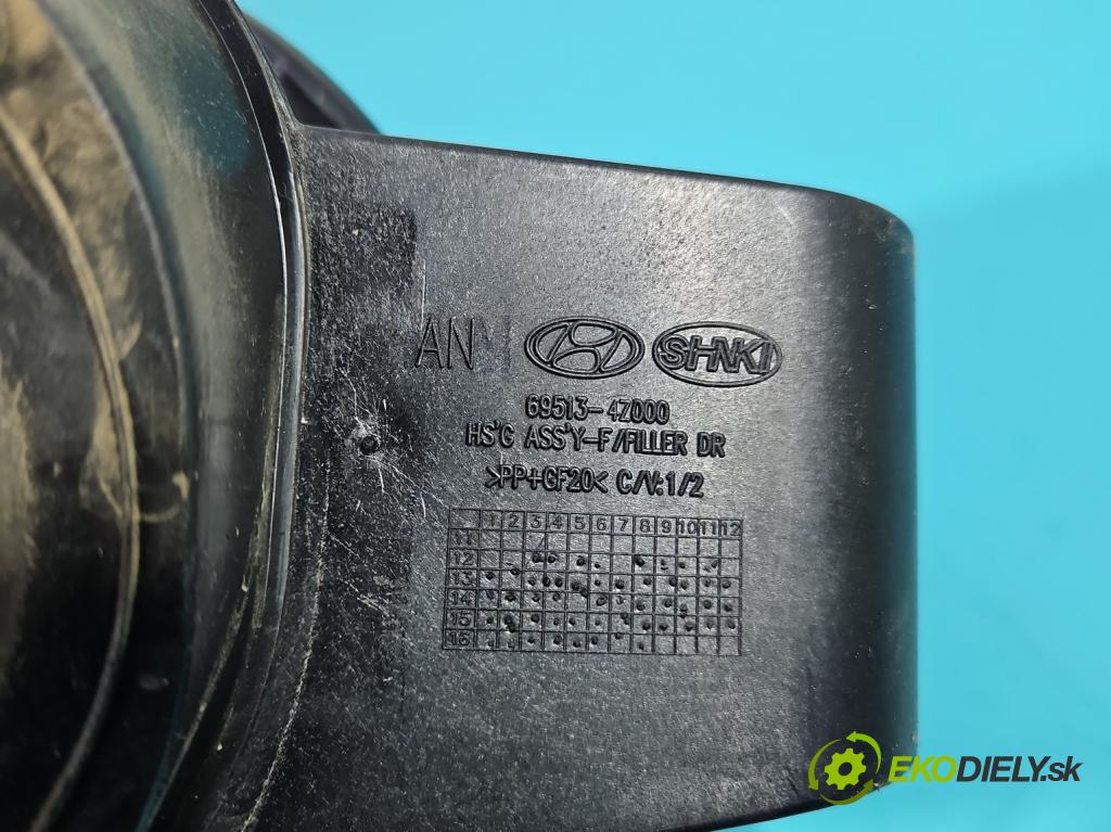 Hyundai Santa Fe III 2012–2018 2.4 GDI 190 HP automatic 140 kW 2359 cm3 5- Klapka nádrže palivo  (Kľučka dverí ostatné)