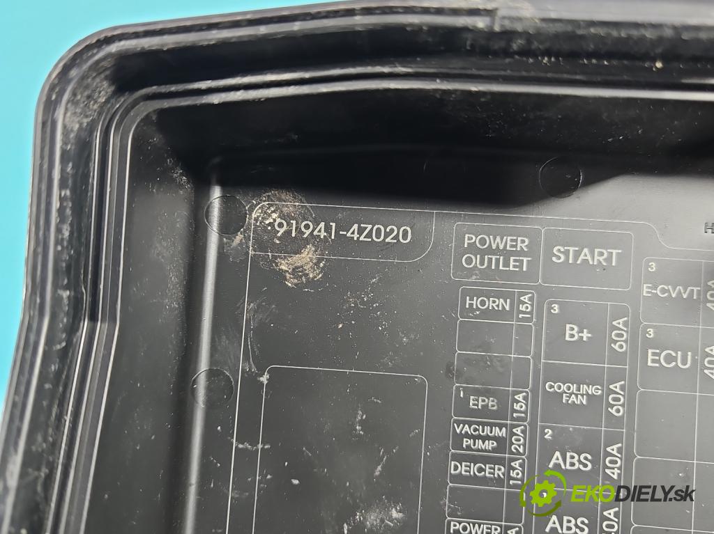 Hyundai Santa Fe III 2012–2018 2.4 GDI 190 HP automatic 140 kW 2359 cm3 5- skrinka poistka 912014Z574AA (Poistková skrinka)