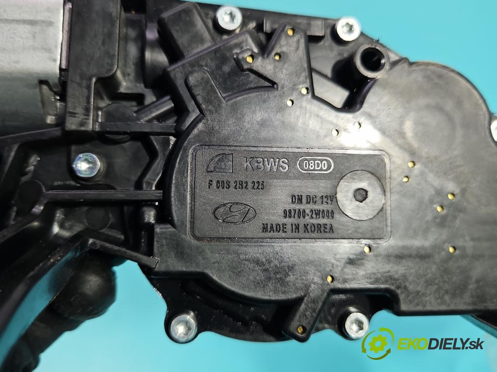 Hyundai Santa Fe III 2012–2018 2.4 GDI 190 hp automatic 140 kW 2359 cm3 5- motor stěrače zadní 98700-2W000