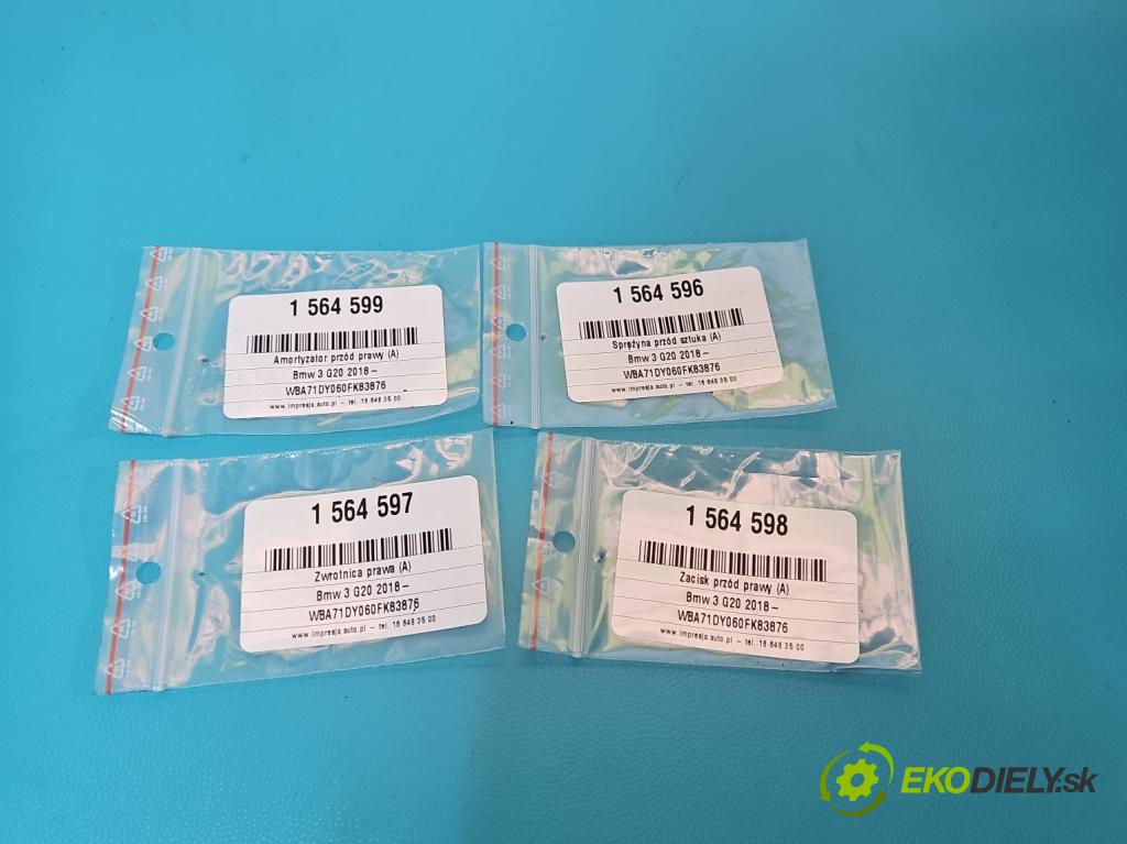 Bmw 3 G20 2018- 2.0 T 156 HP automatic 115 kW 1998 cm3 4- pružina predné