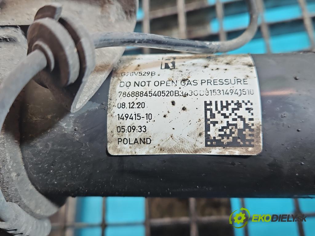 Bmw 3 G20 2018- 2.0 T 156 hp automatic 115 kW 1998 cm3 4- tlumič přední pravý  (Klika dveří ostatní)