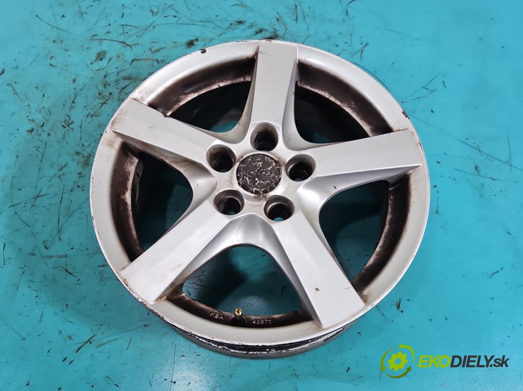 Renault Megane III 2008-2016 1.9 dci 131 hp manual 96 kW 1870 cm3 5- Felga hliník 16" komplet