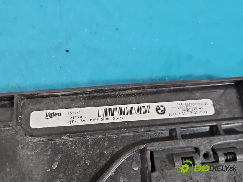 Bmw 3 G20 2018- 2.0 T 156 HP automatic 115 kW 1998 cm3 4- Ventilátor chladiča 7935171