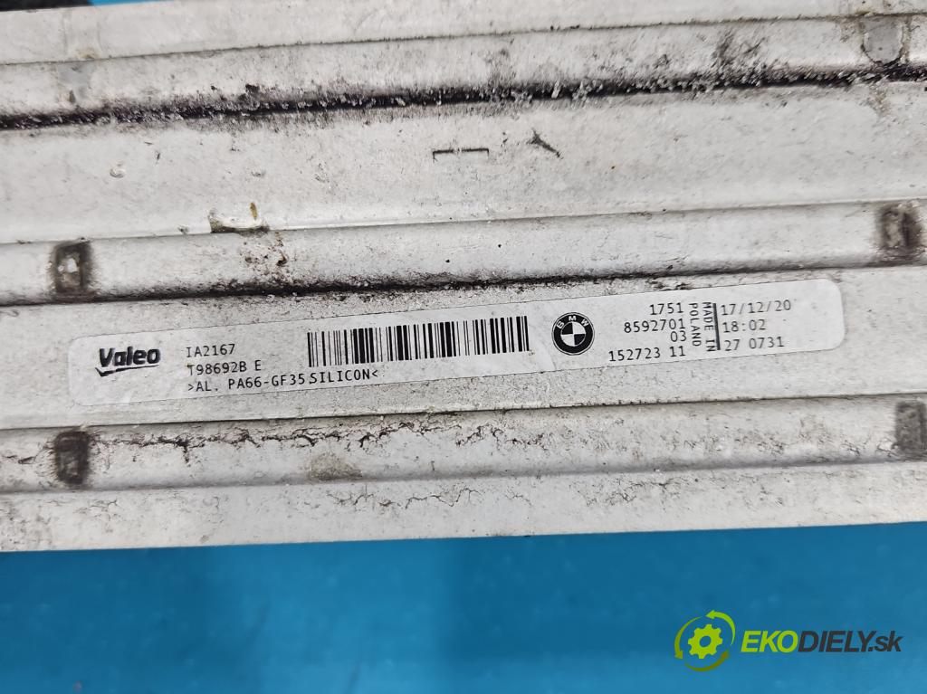 Bmw 3 G20 2018- 2.0 T 156 HP automatic 115 kW 1998 cm3 4- Intercooler 8592701 (Intercooler (chladič nasávaného vzduchu))