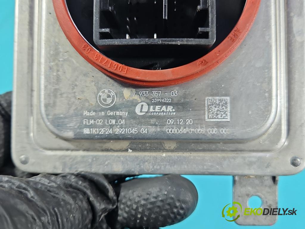 Bmw 3 G20 2018- 2.0 T 156 HP automatic 115 kW 1998 cm3 4- modul lampy: 5A1K12F24