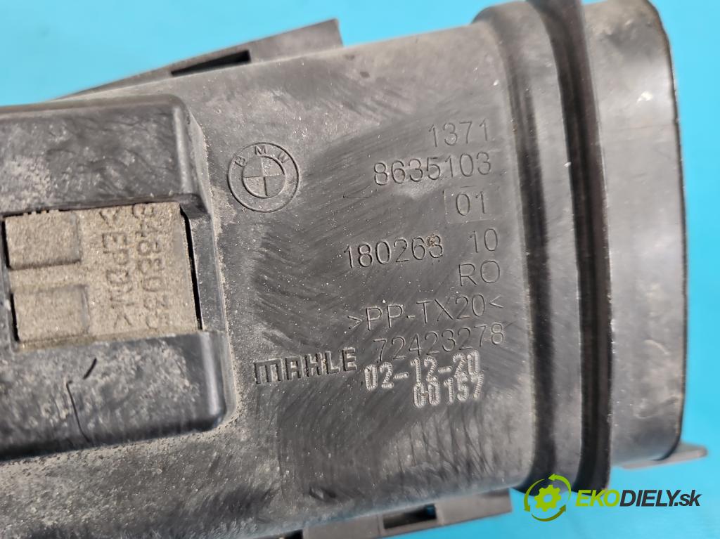 Bmw 3 G20 2018- 2.0 T 156 hp automatic 115 kW 1998 cm3 4- Vstup: vzduchu 8635103